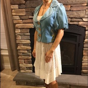 Anthropologie Brand Elevenses Short-Sleeve jacket